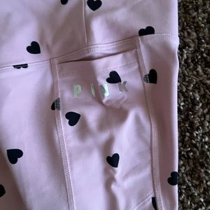 Pink Victoria’s Secret yoga pants NWOT